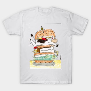 Silly Meat Sandwich T-Shirt